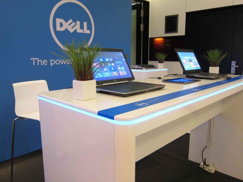 Geist und Reiche Halle Ausstattung Event Veranstaltungen Dell Messe