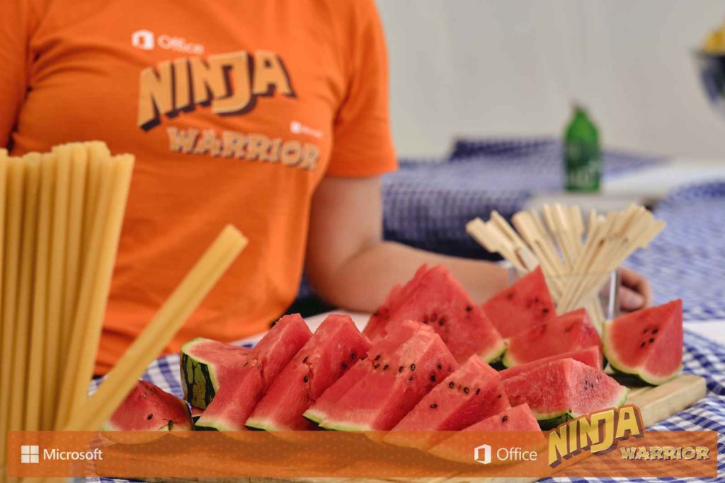 Geist und Reich Halle Ausstattung Marketing_Grafikdesign_Kommunikation Dell Ninja Worrier